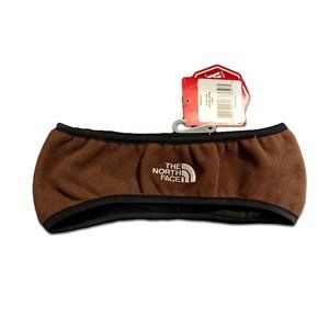 The North Face Windstopper Ear Gear - Brown Thermal Winter Headband, Fleece NWT